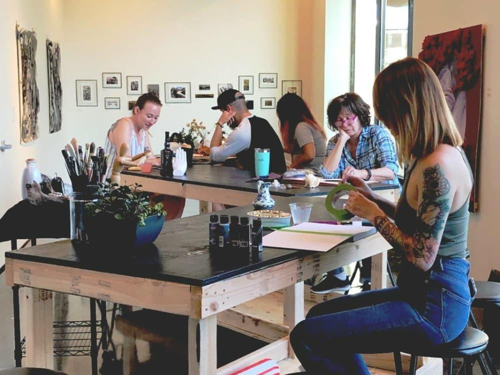 Contracommon art space Hill Country Galleria