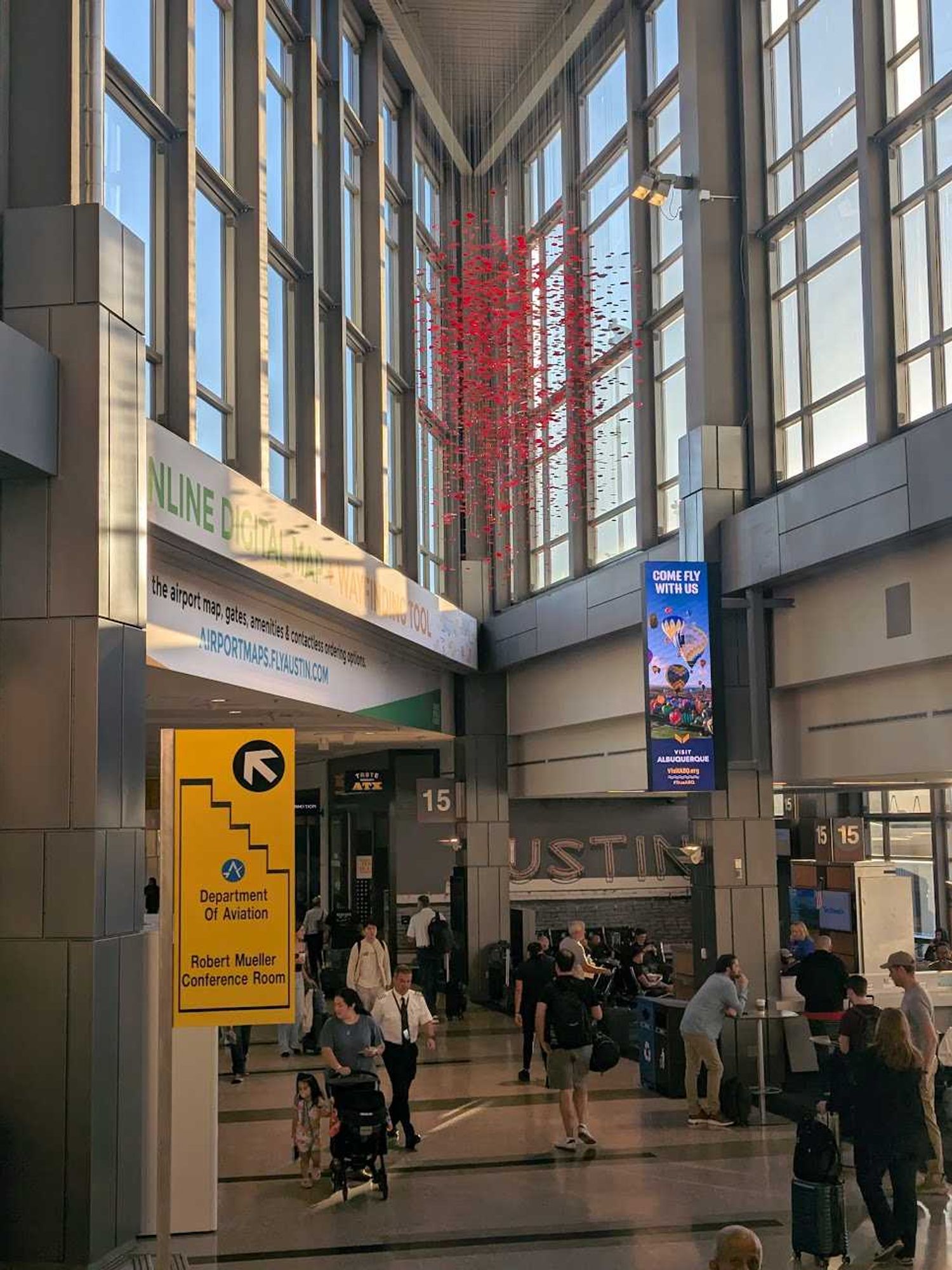 "Convergence/Austin" at Austin-Bergstrom International Airport