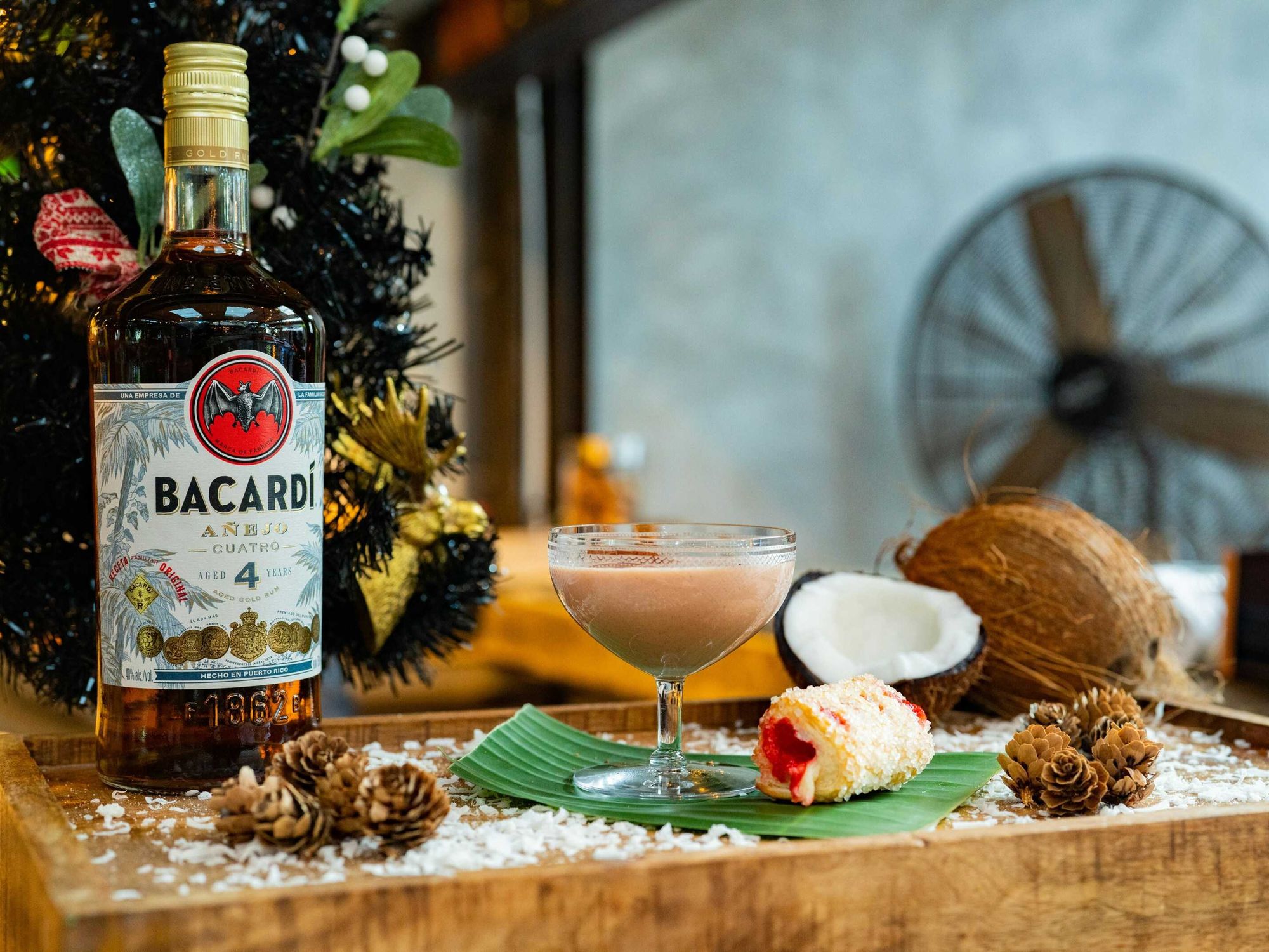 Coquito with Bacardí