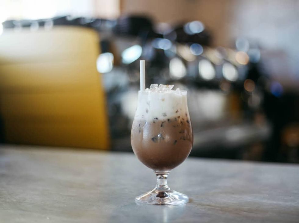 Cosmic Coffee + Beer Garden coffee cocktail