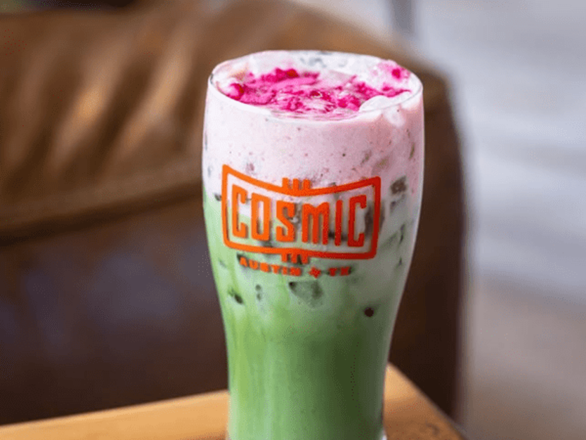 Cosmic guava matcha