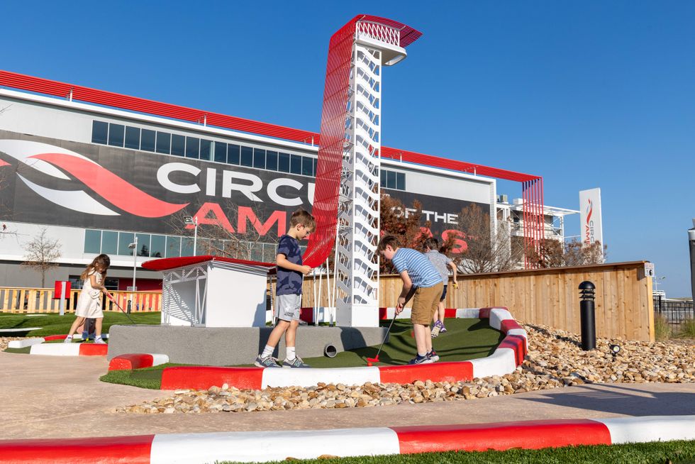 COTA Speed City mini golf