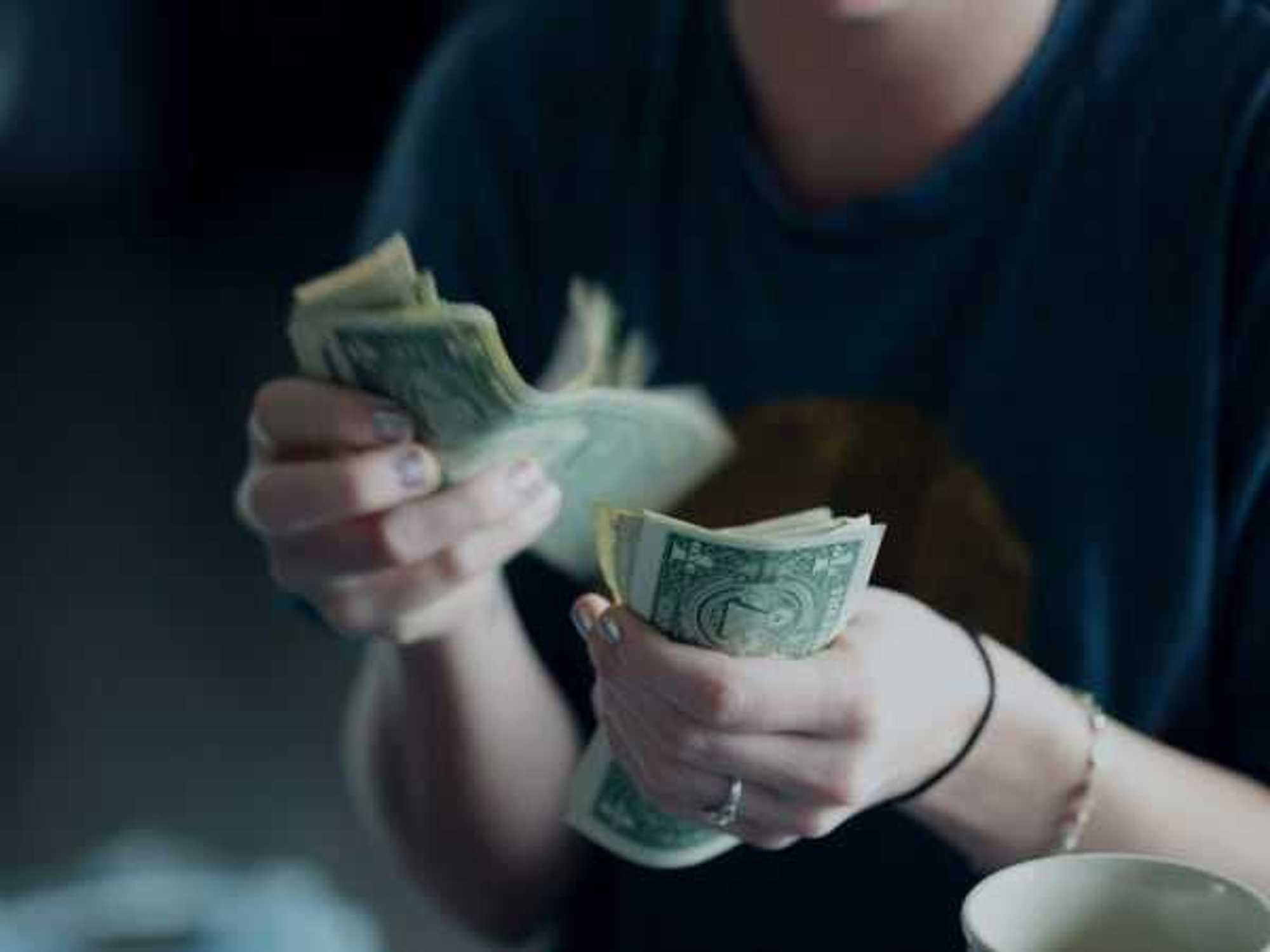 Counting money
