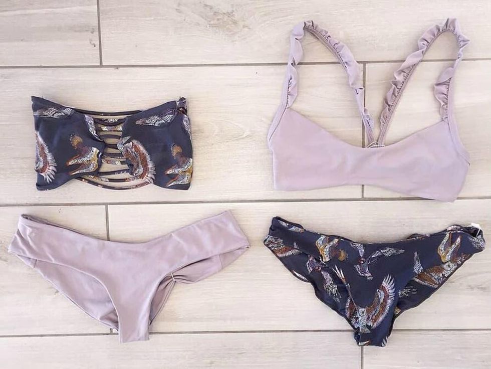 Cove boutique Austin shop Boys and Arrows swimsuit swimwear