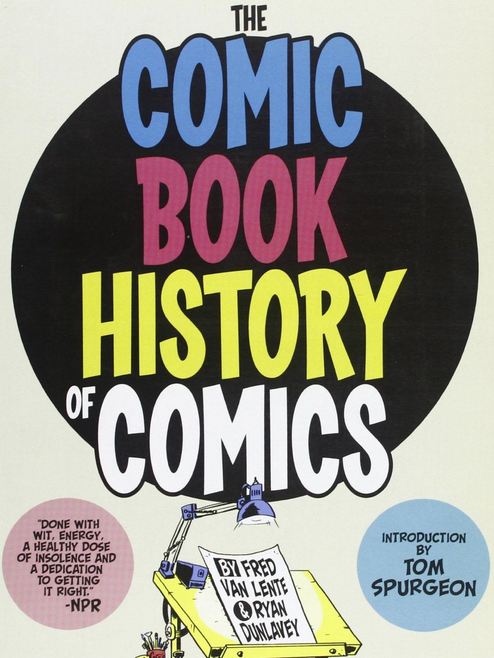 cover for the Comic Book History of Comics