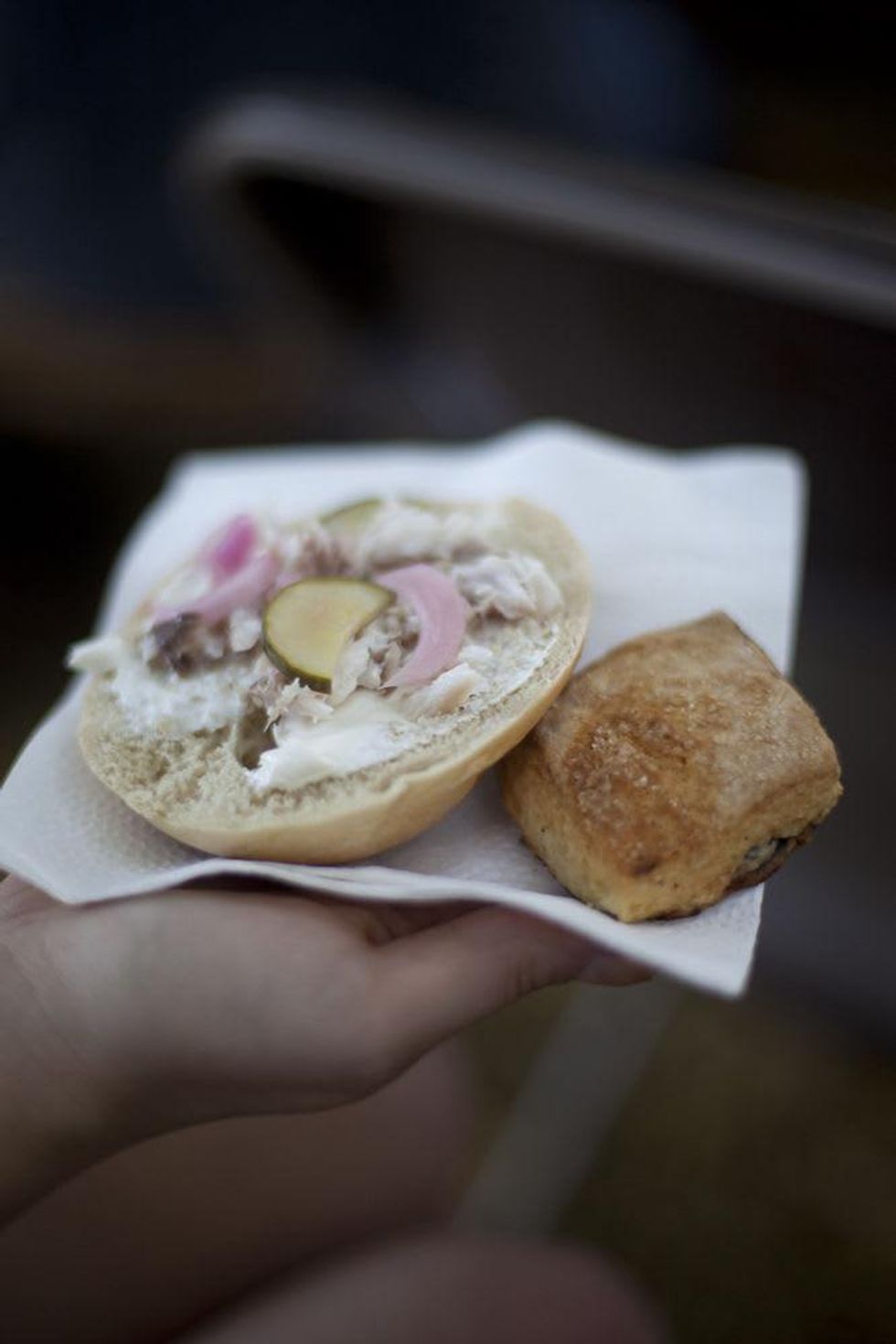 creative mornings bagel