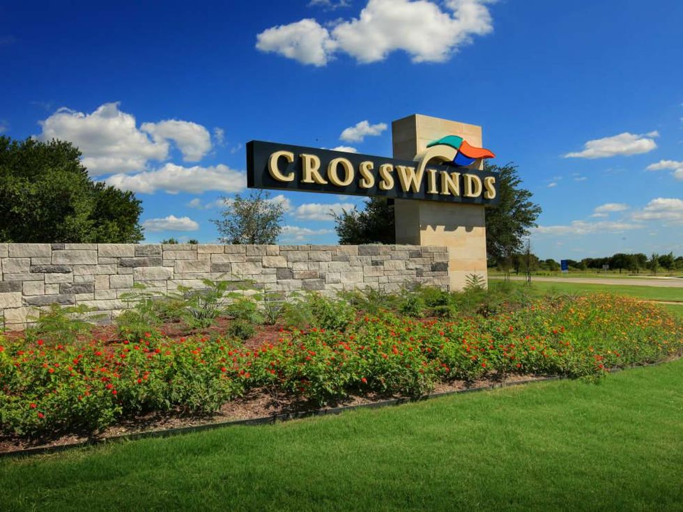 Crosswinds sign