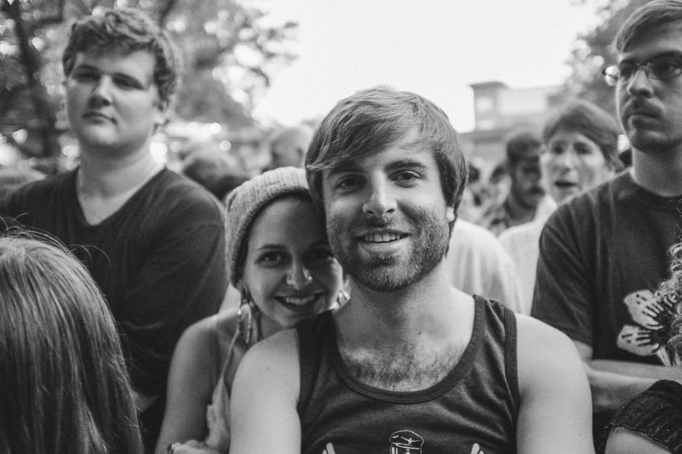 crowd for Patti Smith