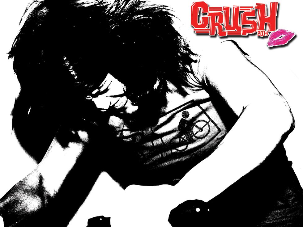 Crush calendar 2014 cover