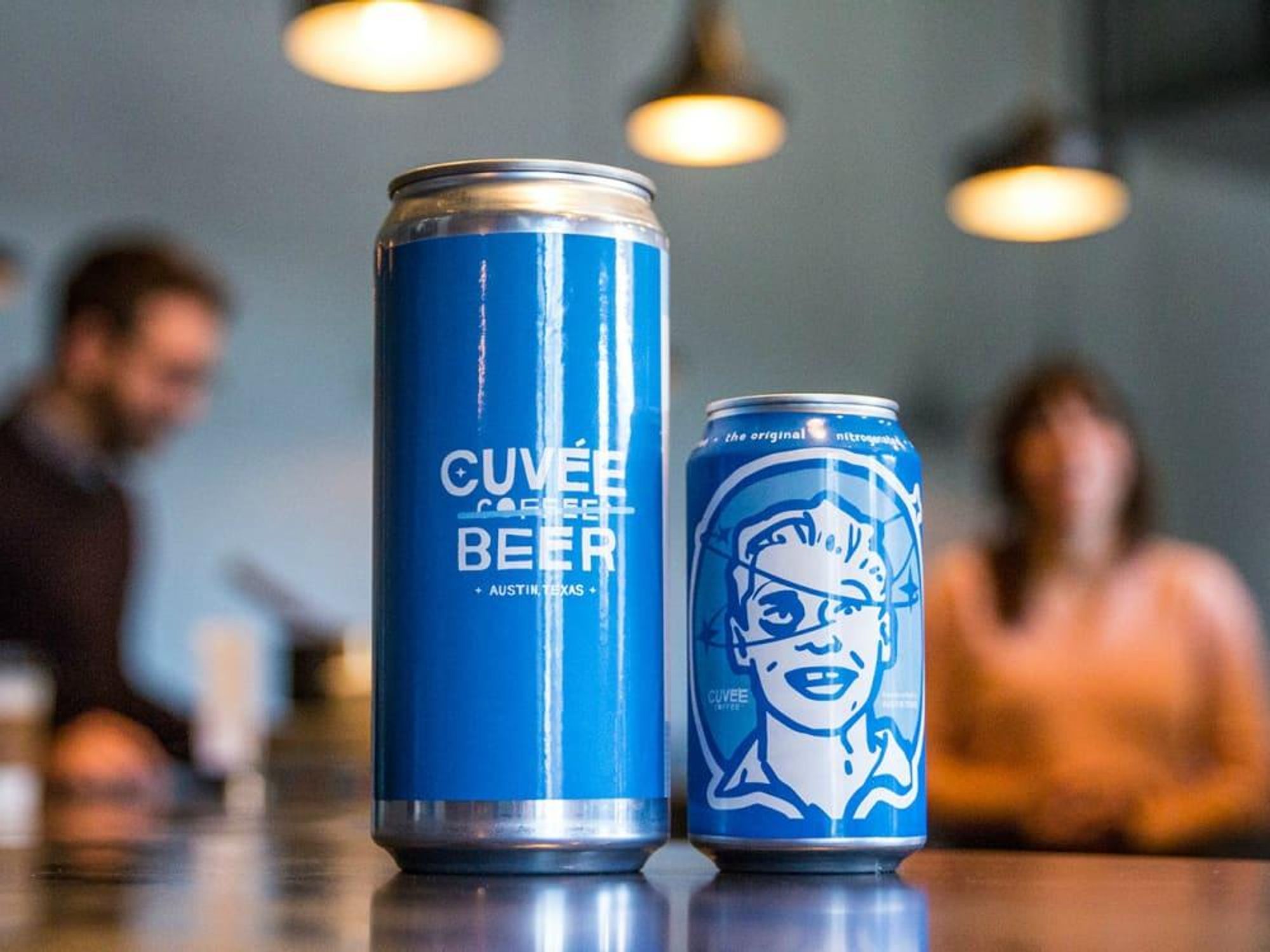 Cuffee Coffee Black and Blue nitro beer can 2015