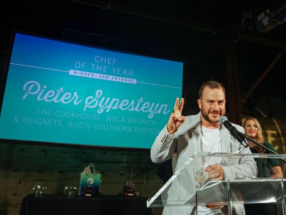 CultureMap Austin 2018 Tastemaker Awards at Fair Market San Antonio Chef of the Year Pieter Sypesteyn
