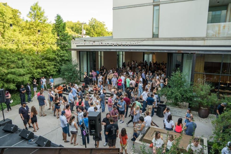 CultureMap Frost Bank South Congress Hotel pop up