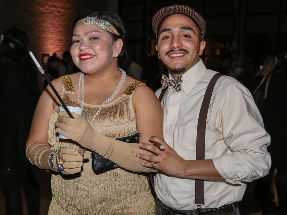 CultureMap Old Forester Bourbon Ball 2016 Mari Gomez Joe Siller