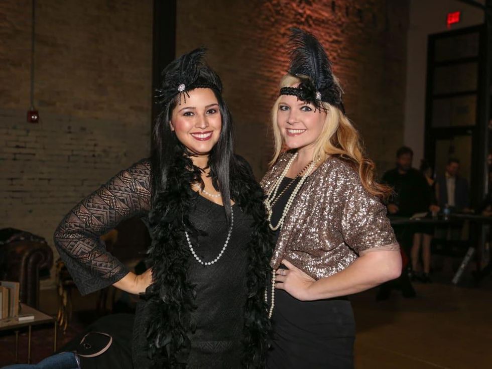 CultureMap Old Forester Bourbon Ball 2016 Tania Ortega Shannon Monstrola