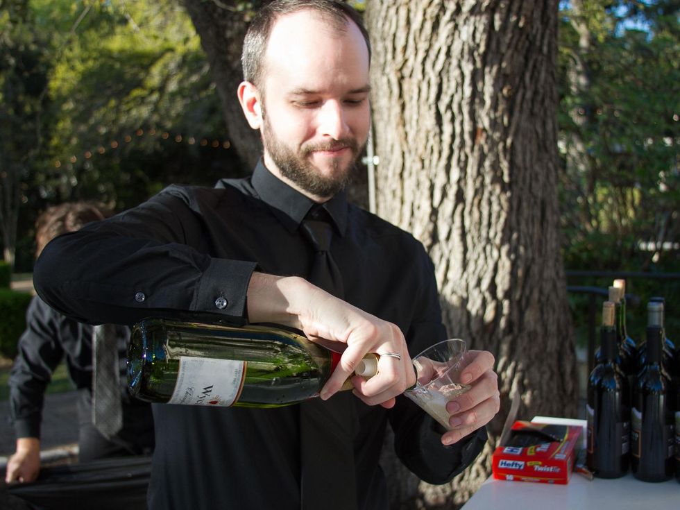 CultureMap Social Laguna Gloria March 2015 Bartender Ryan Garvey