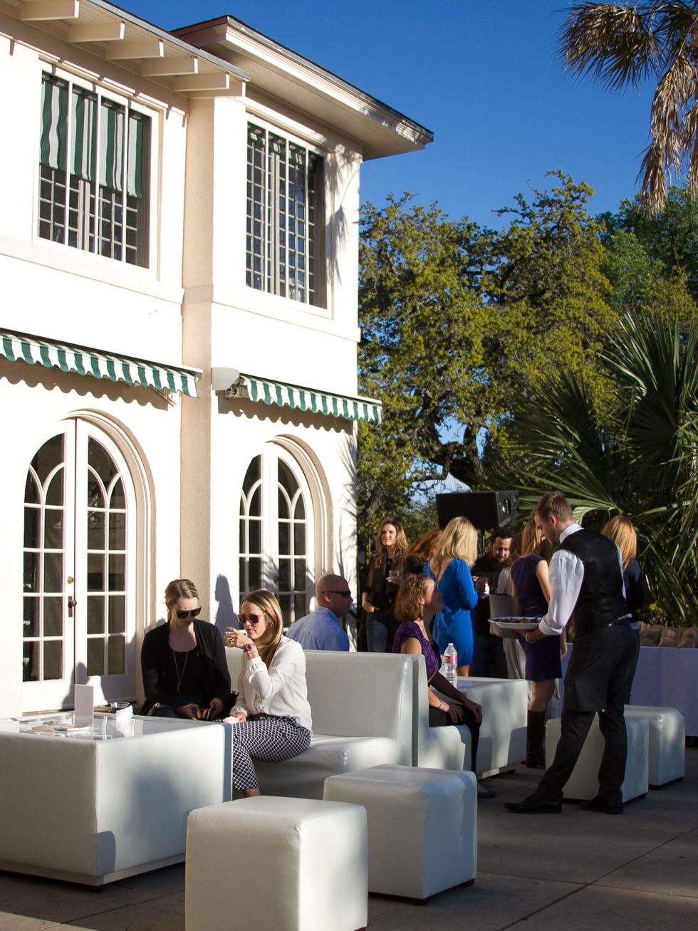 CultureMap Social Laguna Gloria March 2015 Exterior Party Shot