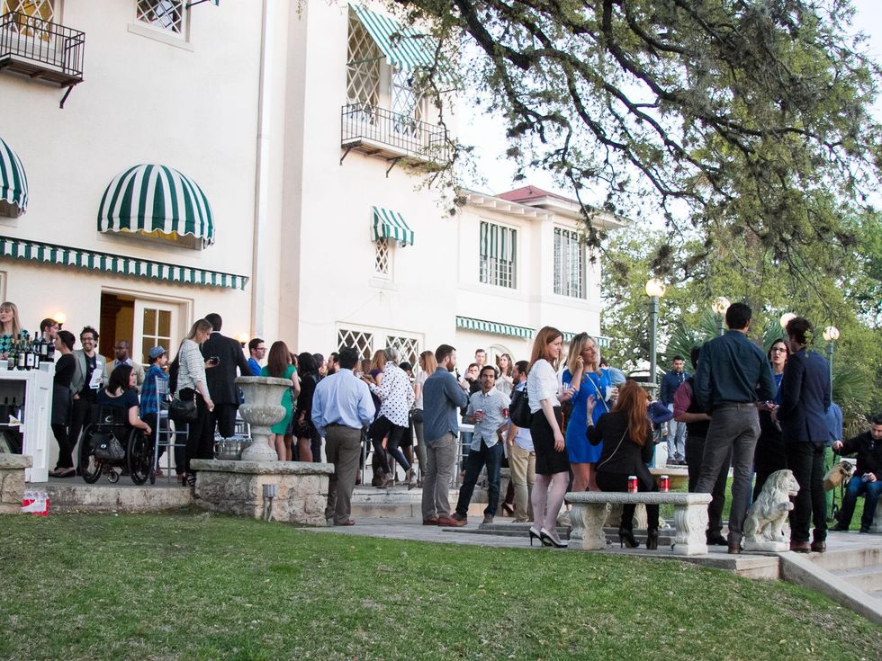 CultureMap Social Laguna Gloria March 2015 Exterior Party Shot