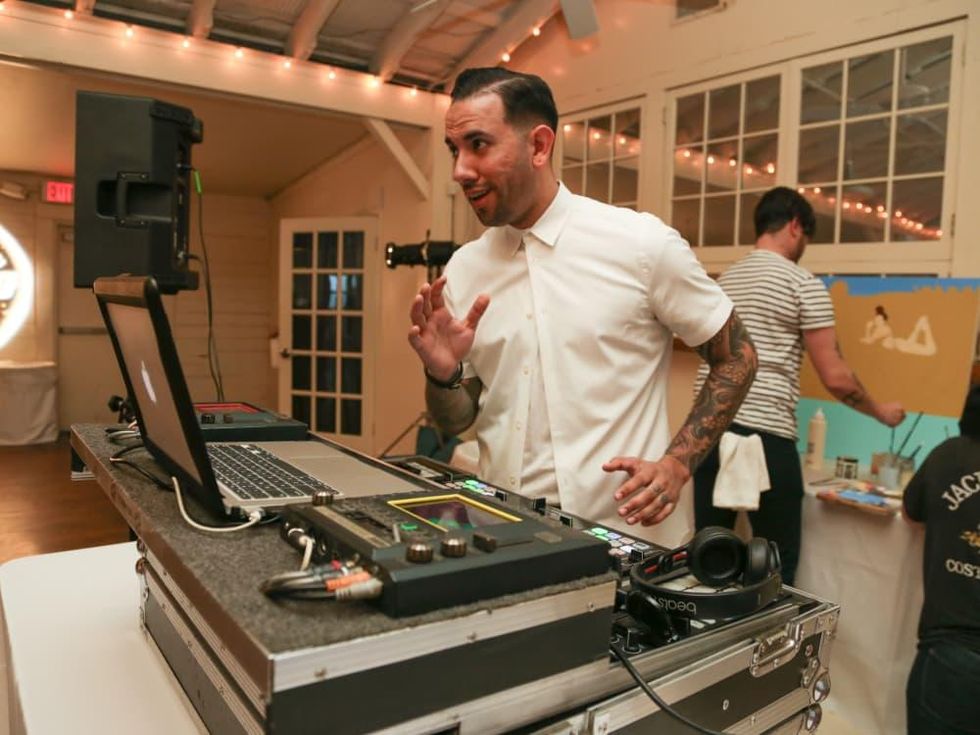 CultureMap Social: The Art Edition at Palm Door DJ uLOVEi Miguel Angel