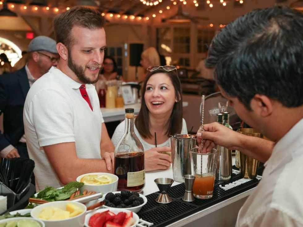 CultureMap Social: The Art Edition at Palm Door Jacob Borgeson Nicole Borgeson