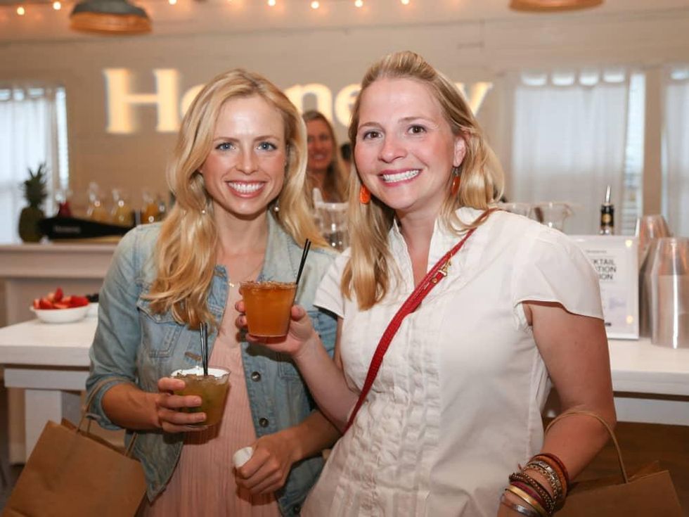 CultureMap Social: The Art Edition at Palm Door Kaley Coffiele June Clark