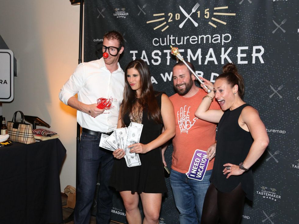 CultureMap Tastemaker Awards 2015 Brooke Shenkin Eric Rogers Anja Marie Brett Andrade