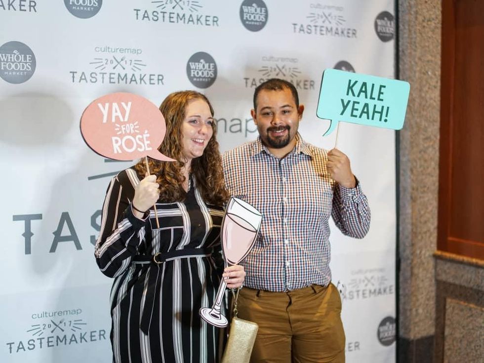 CultureMap Tastemaker Awards 2017 Whole Foods Photo Booth W.H. Harris Marie Smyth