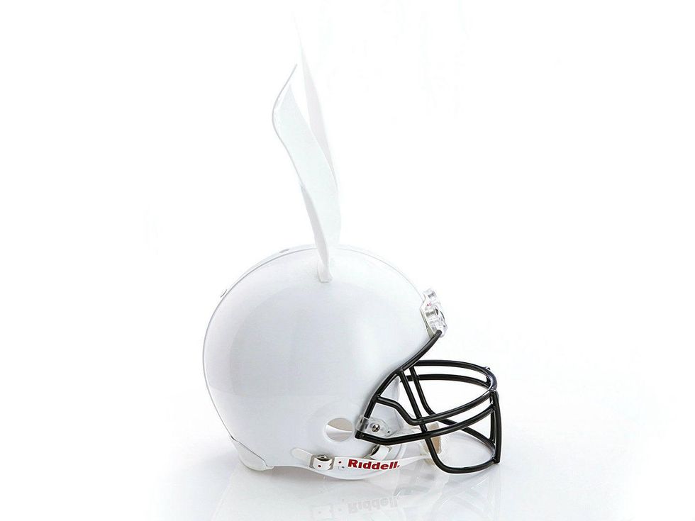 Cynthia Rowley helmet for Bloomingdale's Fashion Touchdown