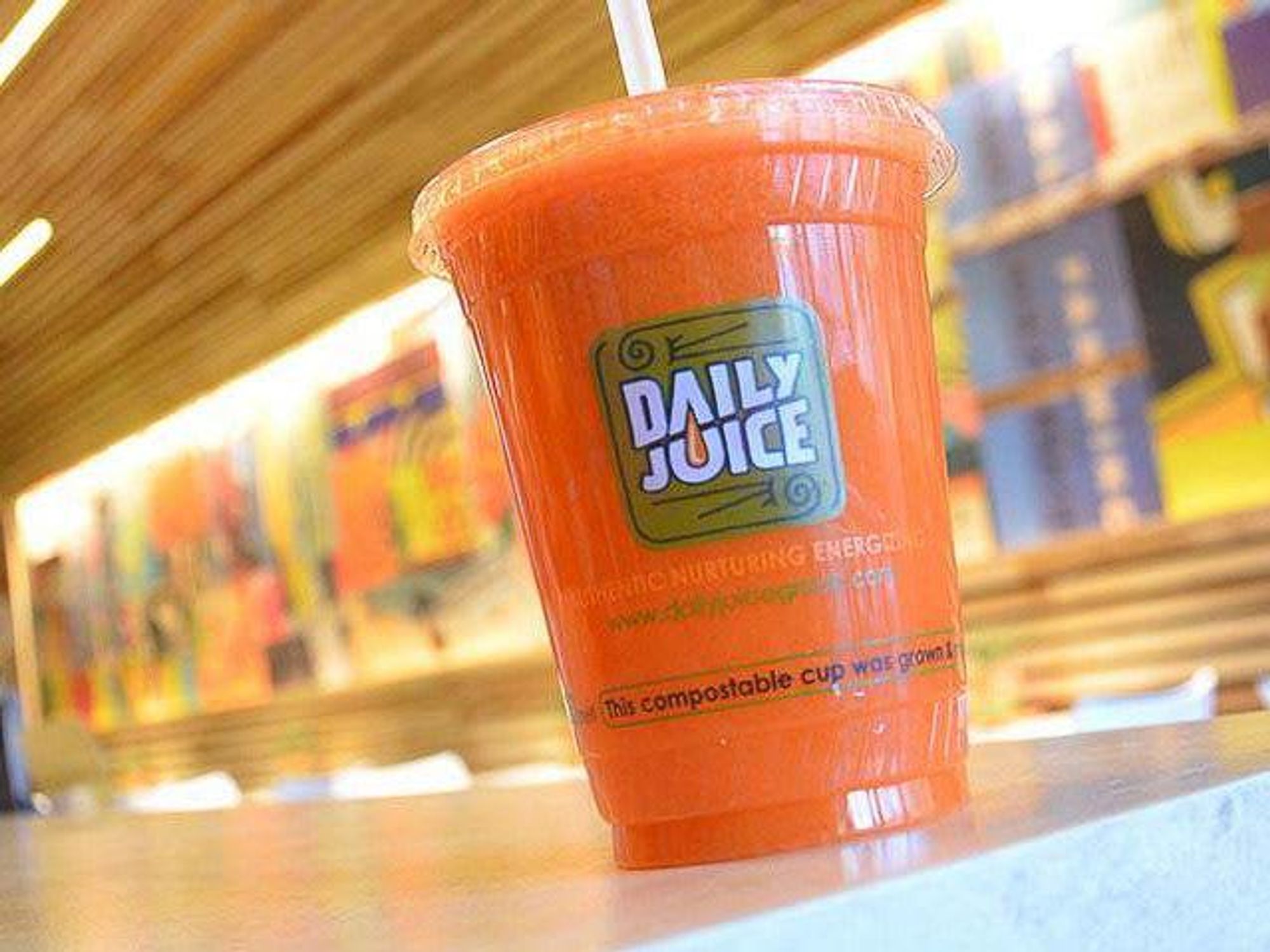 Daily Juice Austin orange drink SMALL