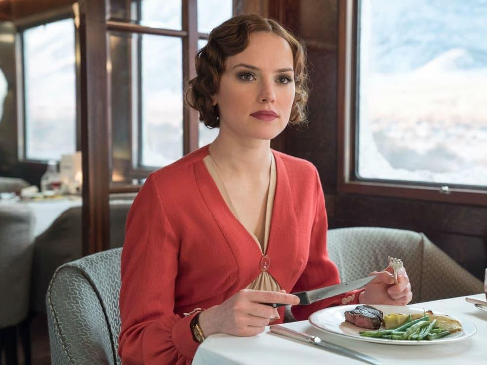 Daisy Ridley in Murder on the Orient Express