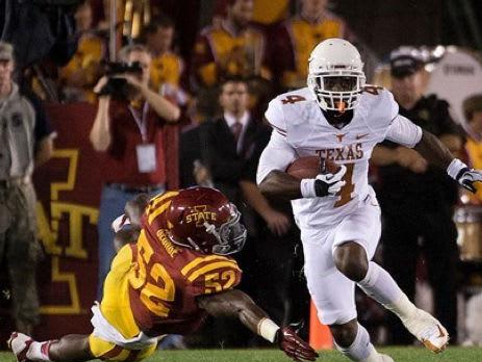 Daje Johnston of Texas Longhorns