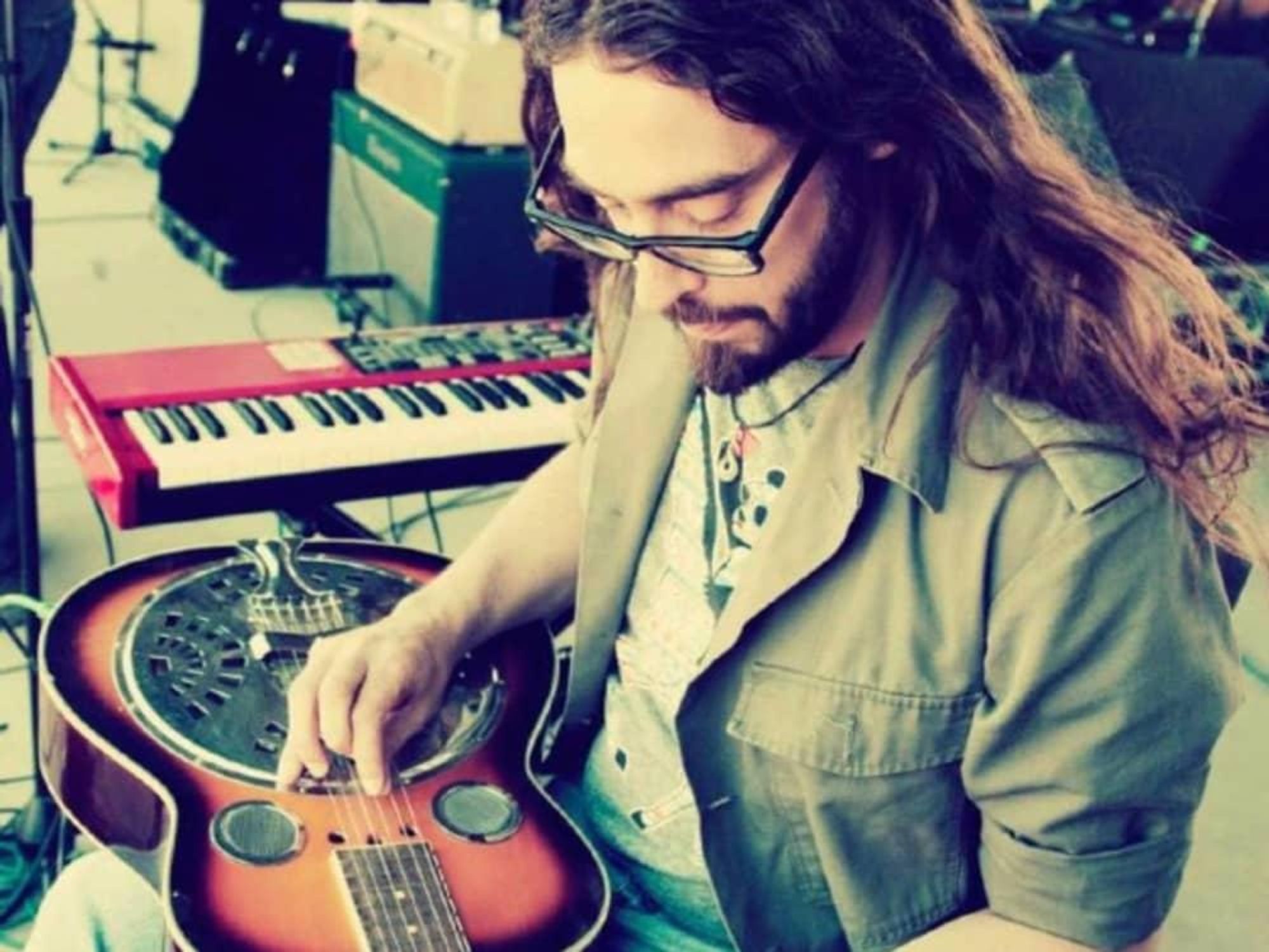 Damn Quails steel guitar