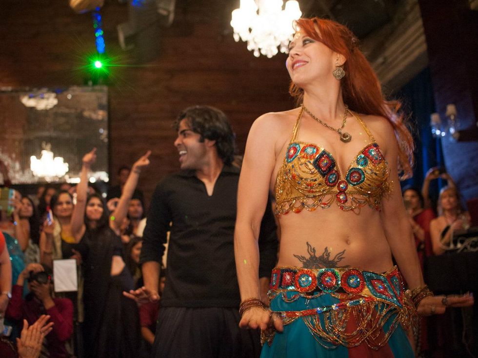 Dancer at Bollywood Ball