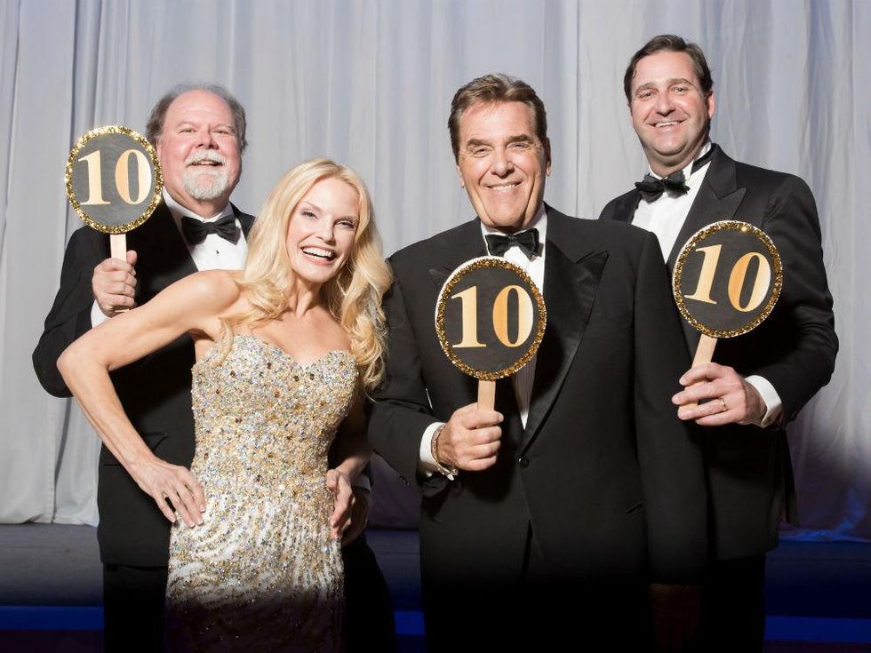 Dancing with the Stars Austin 2014 - Ed Clements Sabrina Barker-Truscott Chuck Woolery Jeff Jumonville