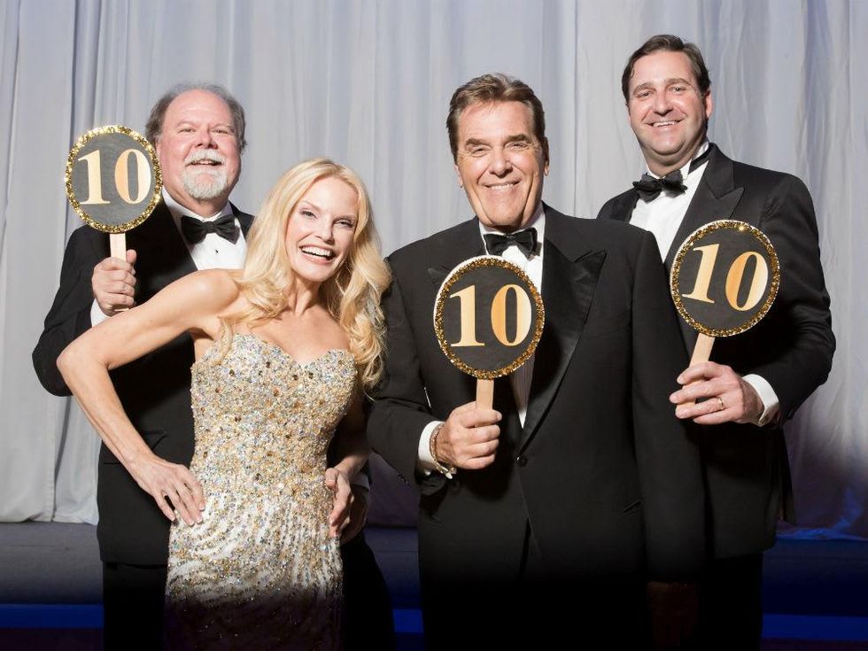 Dancing with the Stars Austin 2014 - Ed Clements Sabrina Barker-Truscott Chuck Woolery Jeff Jumonville