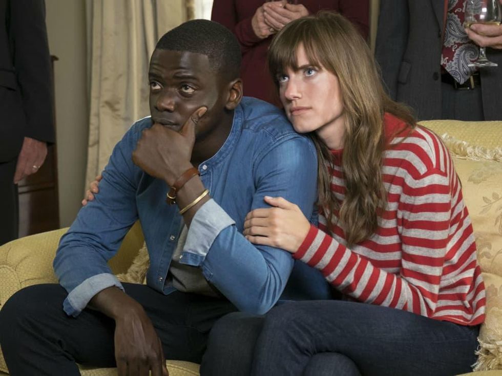 Daniel Kaluuya and Allison Williams in Get Out