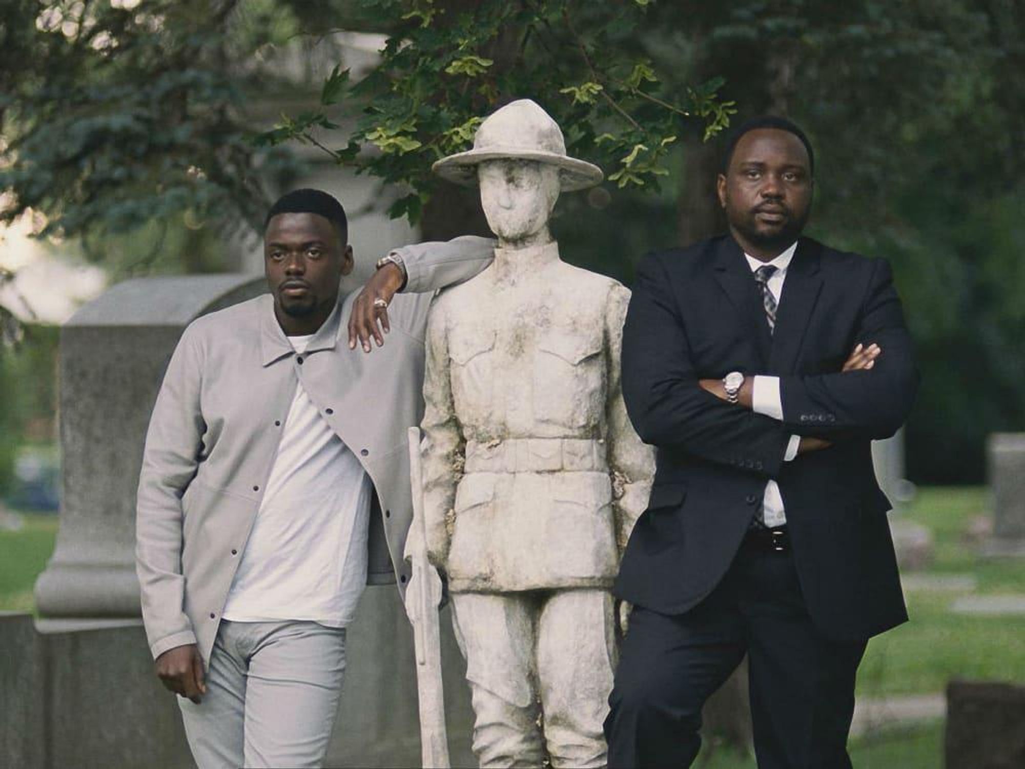 Daniel Kaluuya and Brian Tyree Henry in Widows