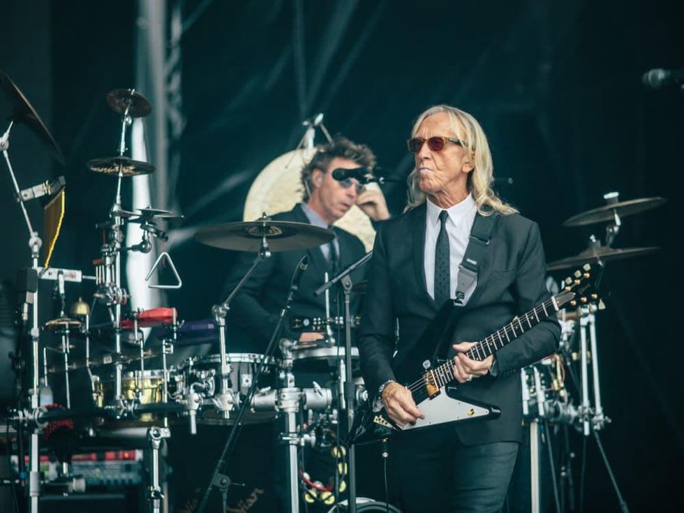 Davey Johnstone at Circuit of the Americas F1 Weekend