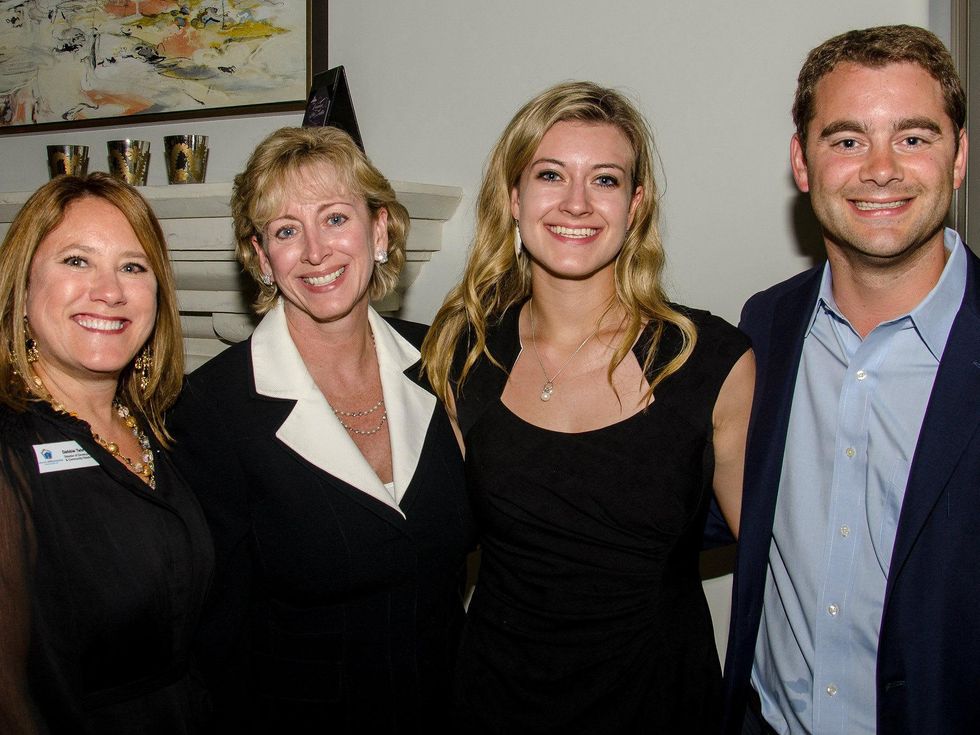 Debbie Tate, Vicki Howard, Abbi Argo and Curtis Howard at Dancing With the Stars preview in Austin