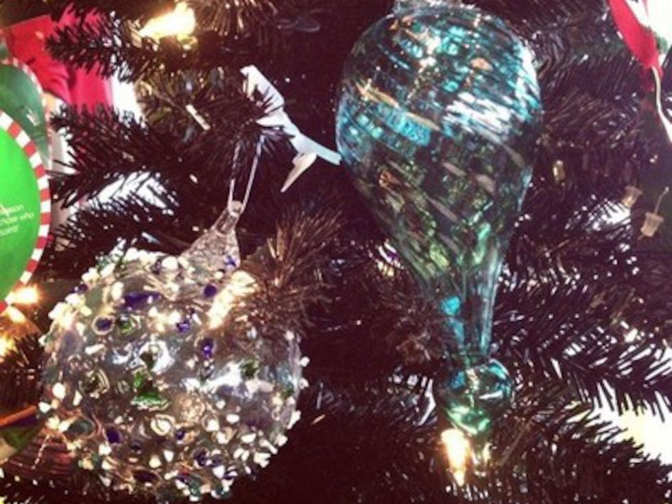 December Shopping 2013 A Town Glass Ornaments