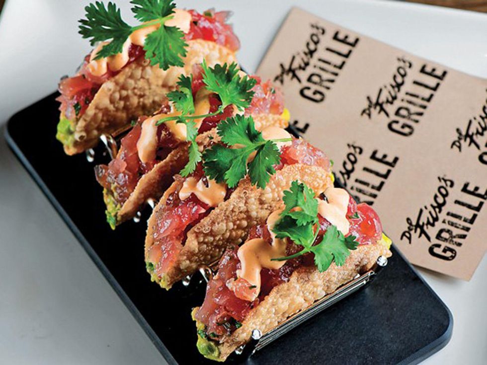 Del Frisco's Grille, ahi tuna tacos