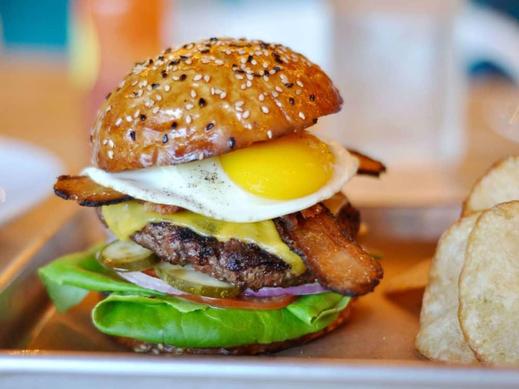 Delicious Austin restaurant market brunch burger
