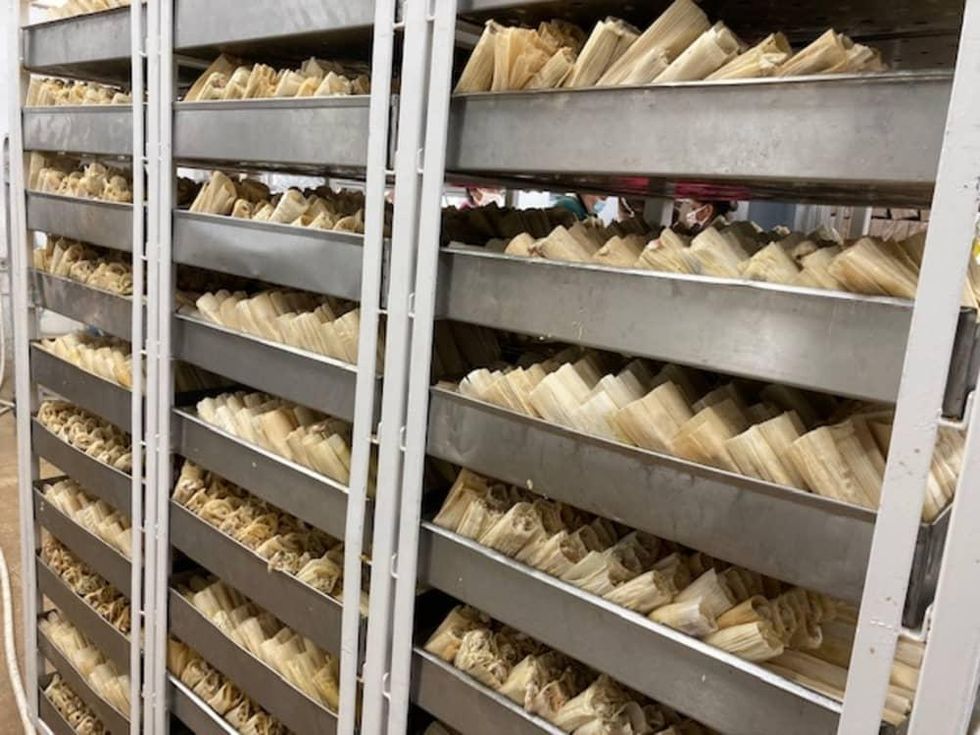 Delicious Tamales tamale racks
