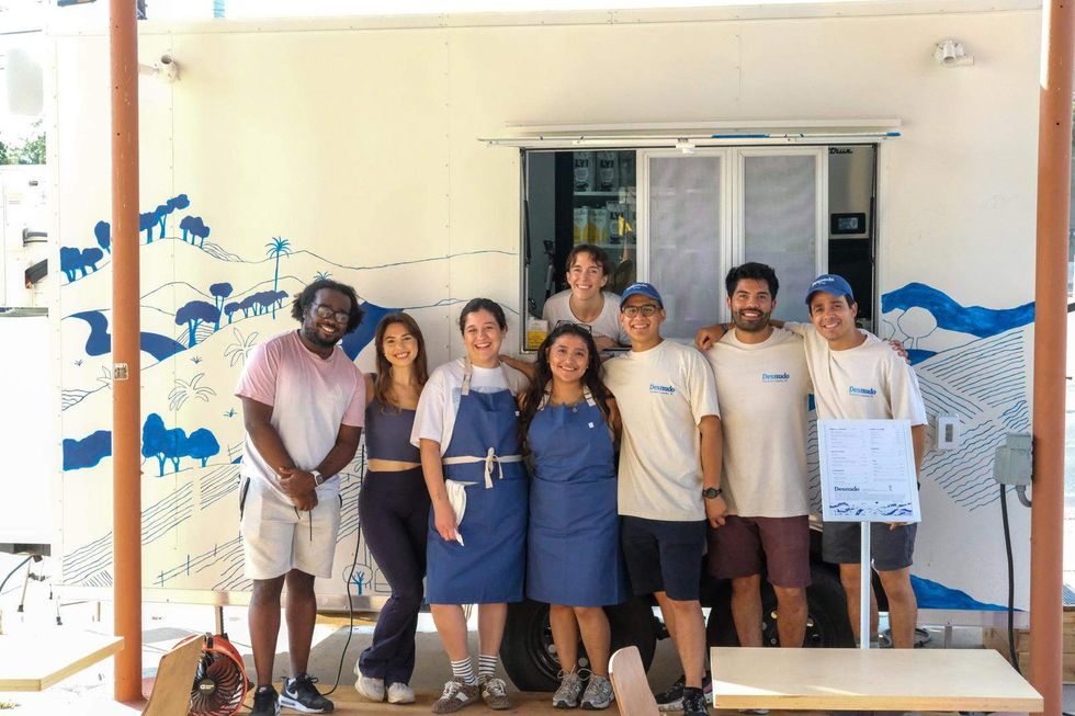 Desnudo Coffee Trailer at Frond Plant Shop