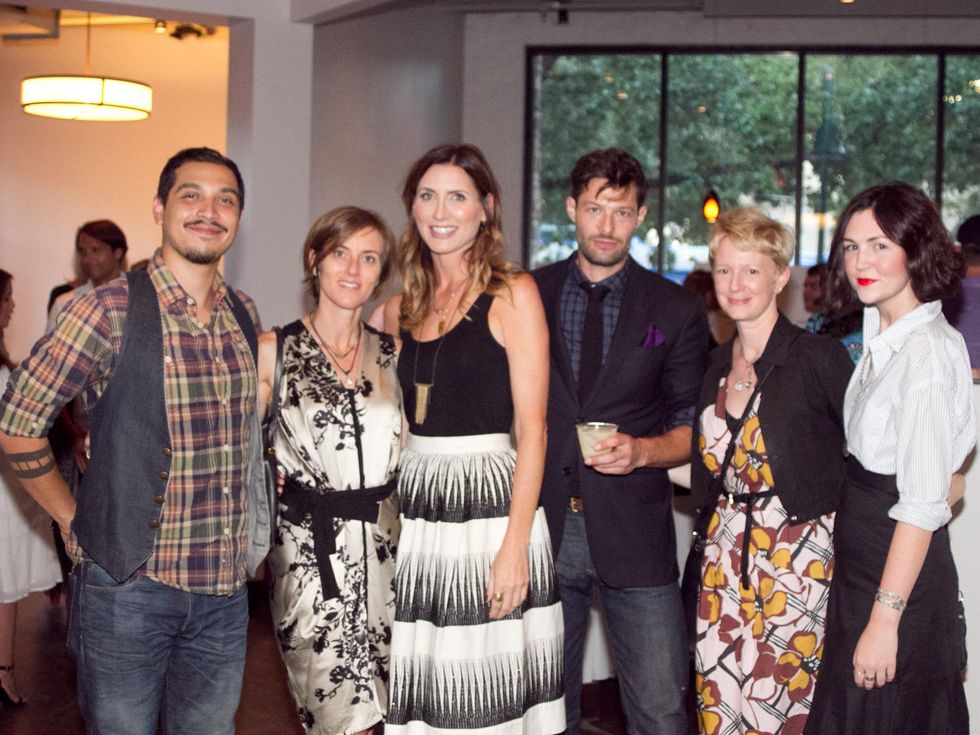 DIFFA's Urban Picnic by Design at Trinity Hall Timothy Morales Susie Davis Rebekah Gainsley Brant Stead Rene Pettyjohn Cat Caplener