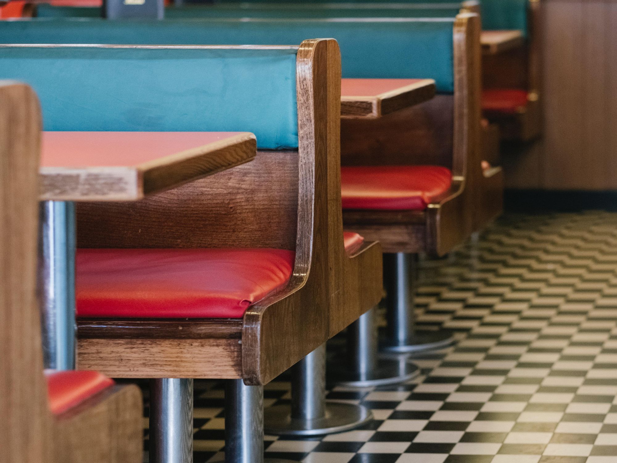 Diner benches
