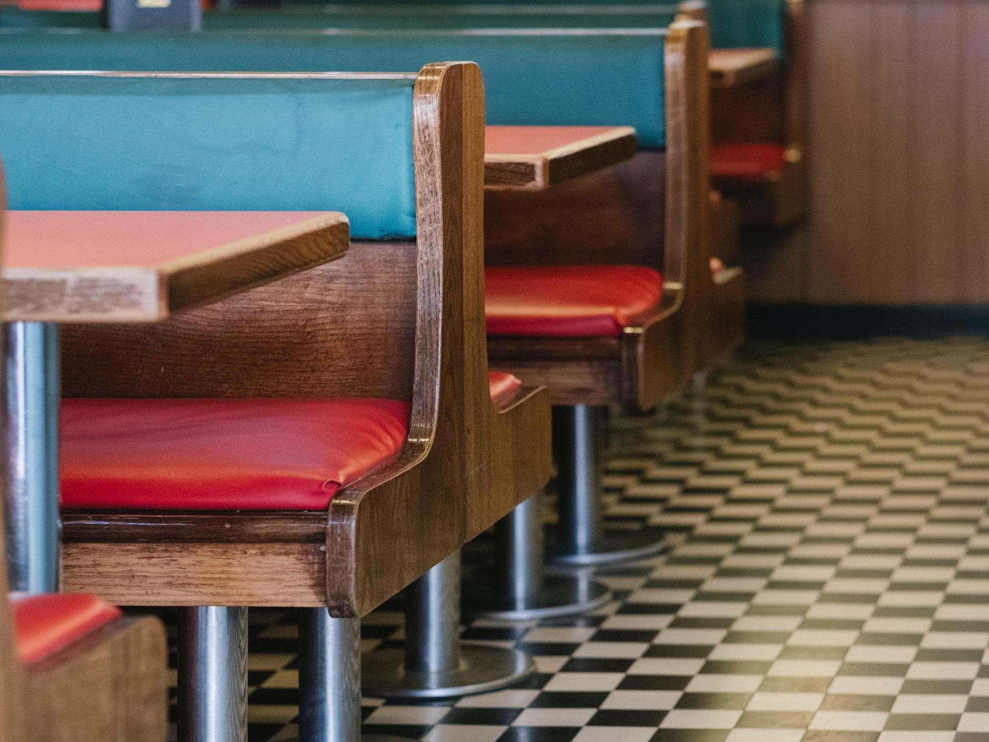 Diner benches