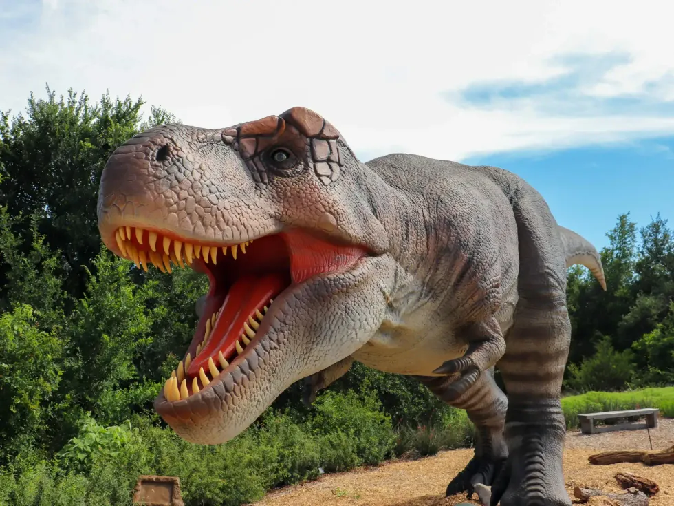 Dinos in the Wild at Lady Bird Johnson Wildflower Center