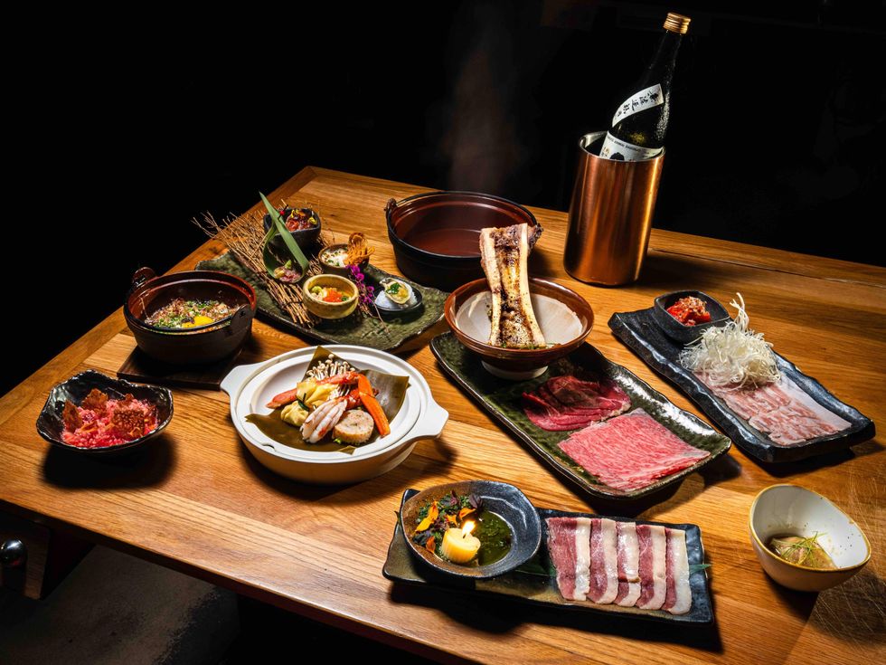 DipDipDip Tatsu-Ya dishes