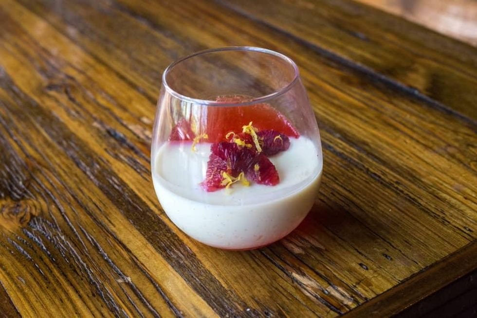 District Kitchen Negroni Week dessert