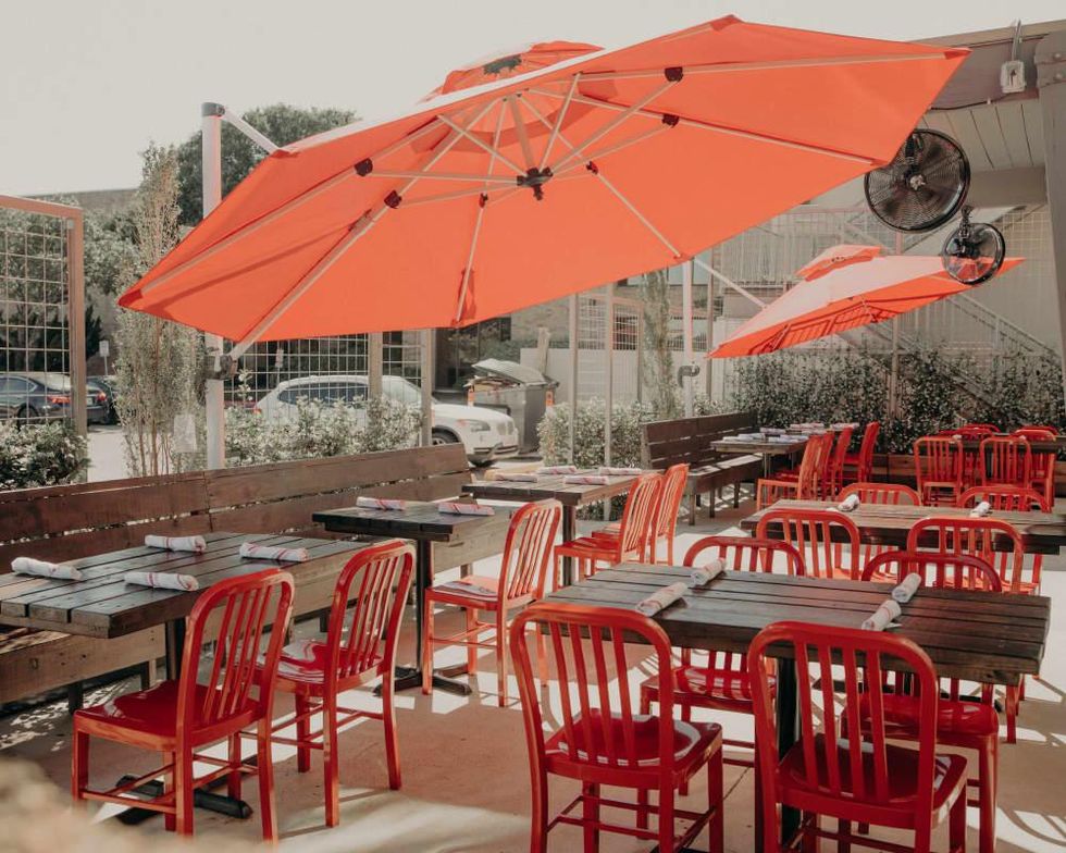 District Kitchen North patio